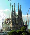 The Sagrada Família Cathedral